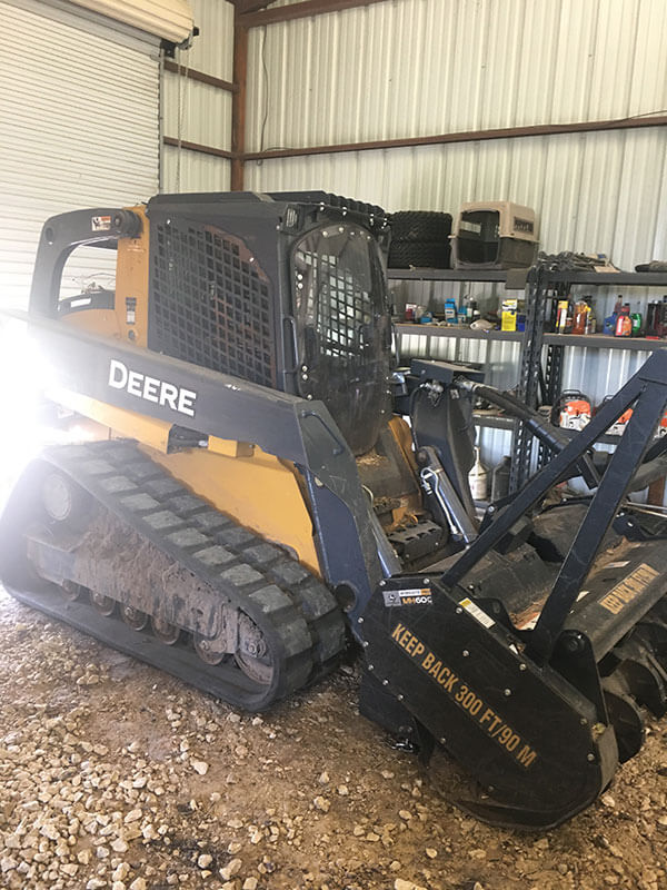 John Deere skid loader